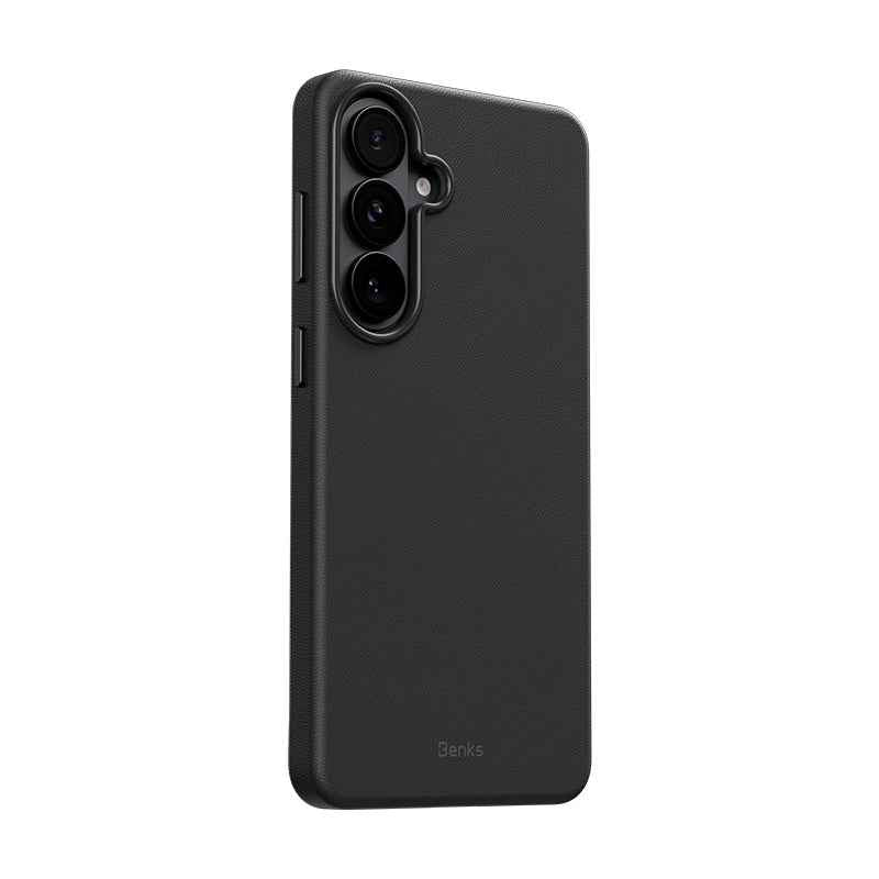 Galaxy S26 Plus Kılıf M-safe Şarj Özellikli Çizilmeye Dayanıklı Benks VitaPro Serisi PU Deri Kapak