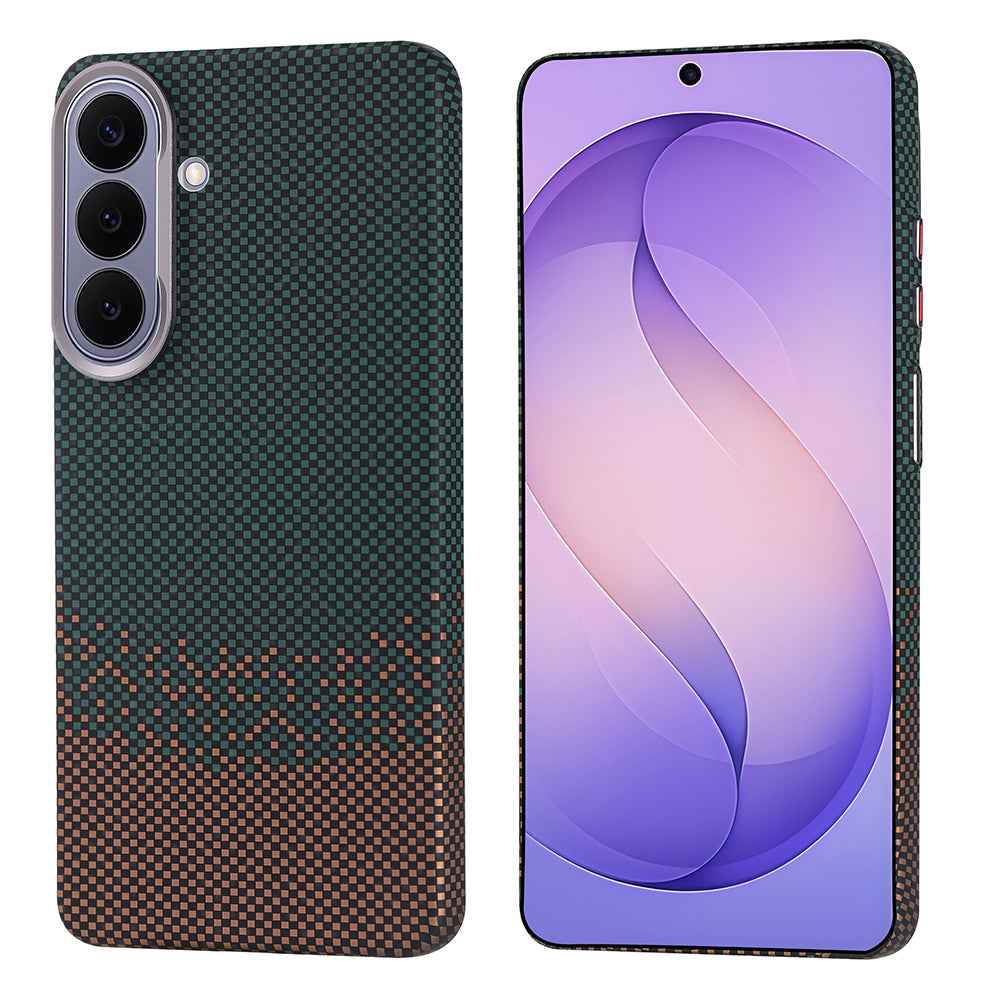 Galaxy S26 Plus Kılıf M-safe Şarj Özellikli Karbon Fiber Görünümlü Zore Nekst Kapak