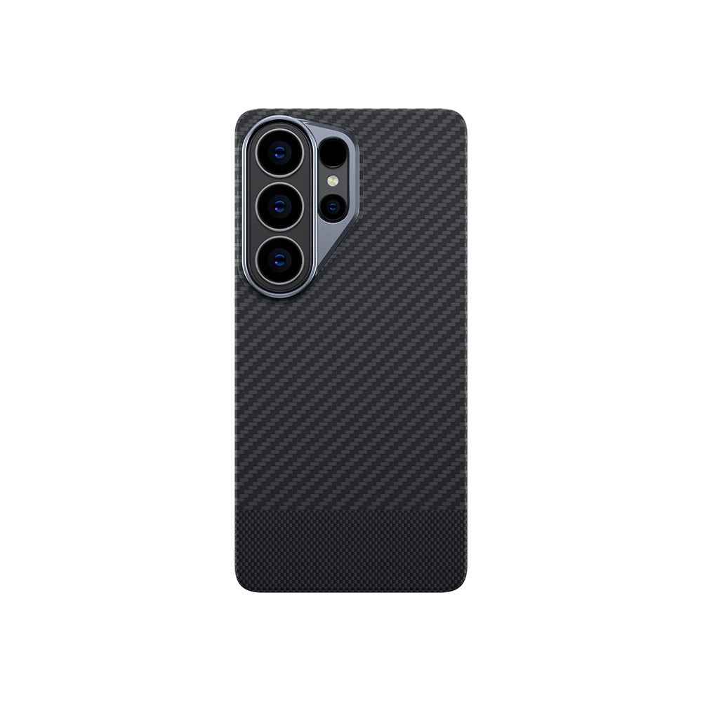 Galaxy S26 Ultra Kılıf M-safe Şarj Özellikli 1500D Aramid Fiber Amazingthing Titan Max Serisi Kapak