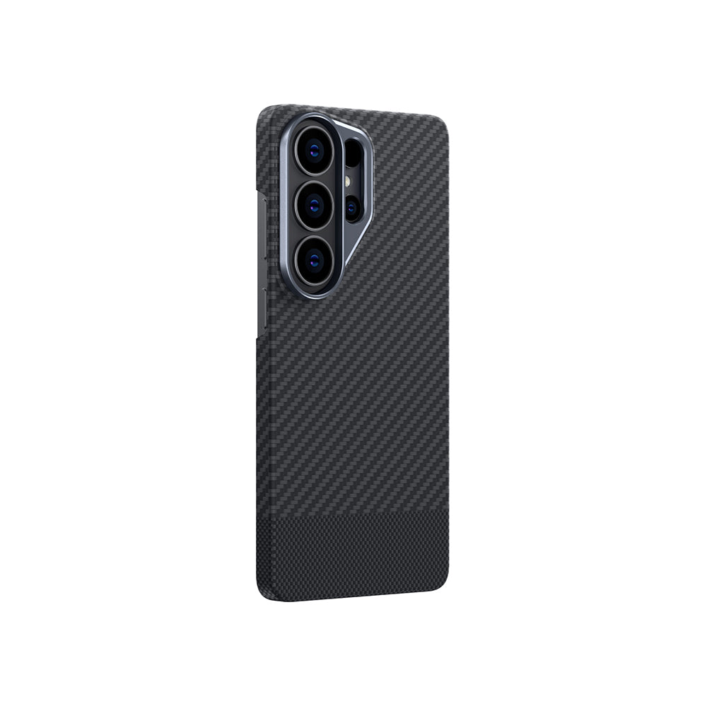 Galaxy S26 Ultra Kılıf M-safe Şarj Özellikli 1500D Aramid Fiber Amazingthing Titan Max Serisi Kapak