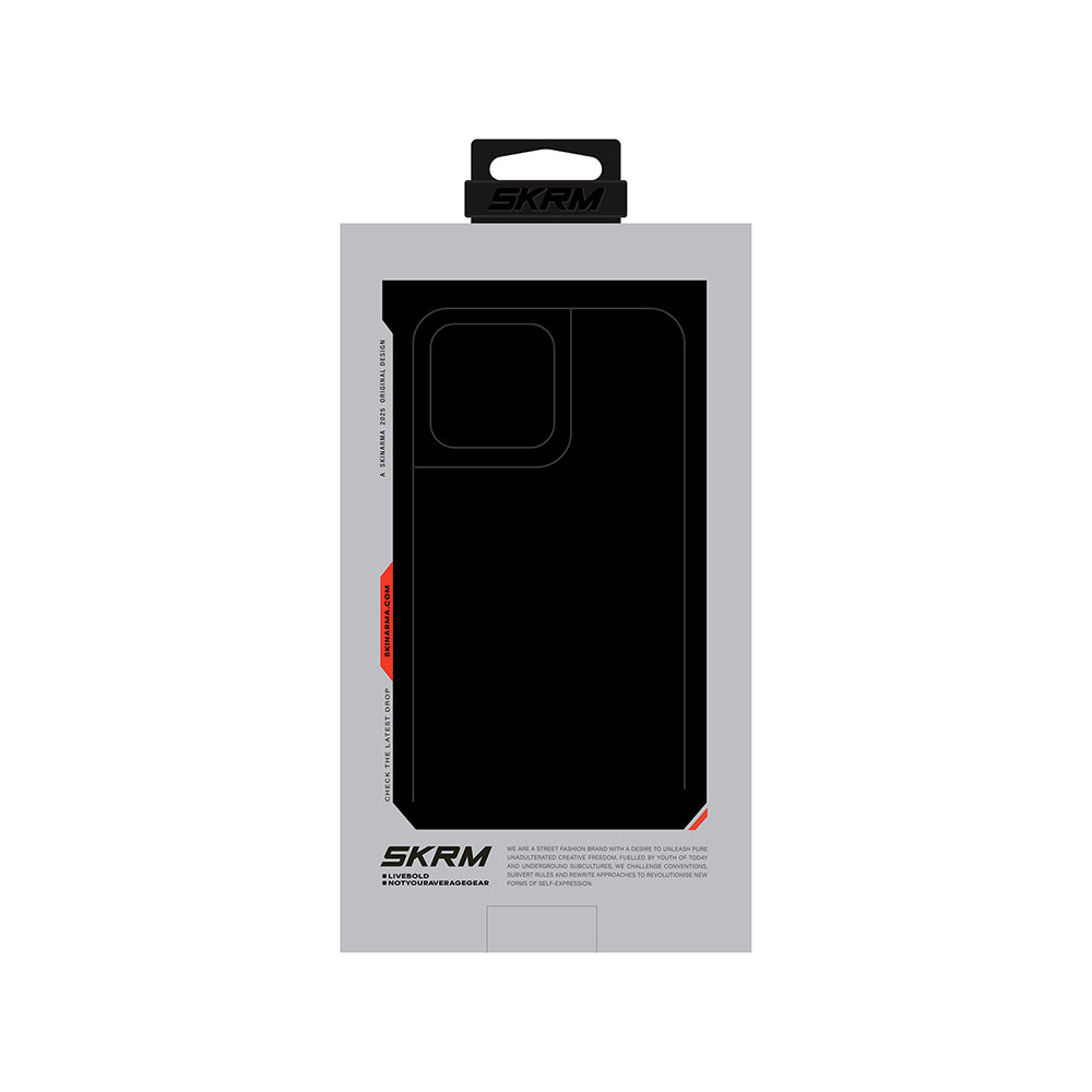 Galaxy S26 Ultra Kılıf M-safe Şarj Özellikli Şeffaf Airbag Tasarımlı Skinarma Saido Mag-Charge Nightglow Kapak