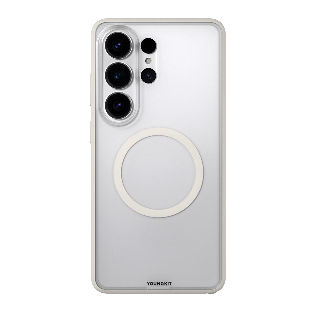 Galaxy S26 Ultra Kılıf M-safe Şarj Özellikli Youngkit Clear Serisi Kapak