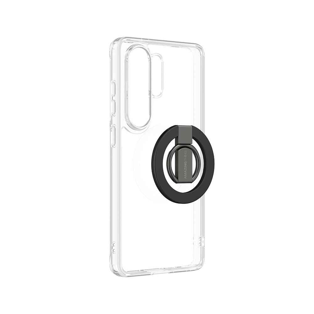 Galaxy S26 Ultra Kılıf M-safe Şarj Özellikli Yüzük Standlı Amazingthing Minimal Grip Serisi Kapak