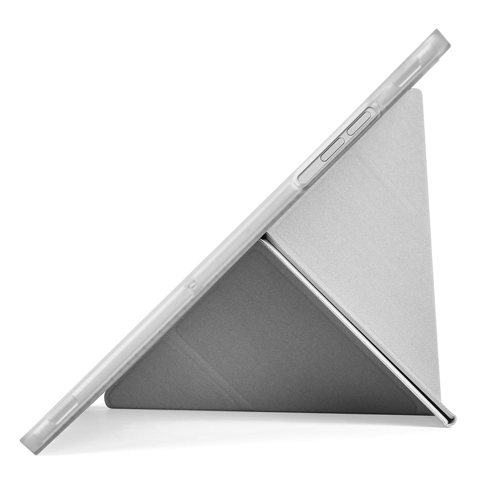 Galaxy Tab A11 Plus Kılıf Zore Tri Folding Kalem Bölmeli Standlı Kılıf