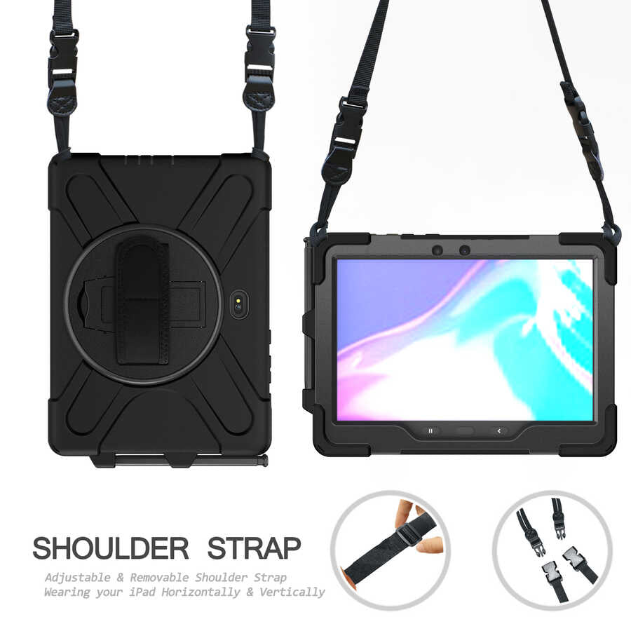 Galaxy Tab Active Pro T547 Zore Defender Tablet Silikon