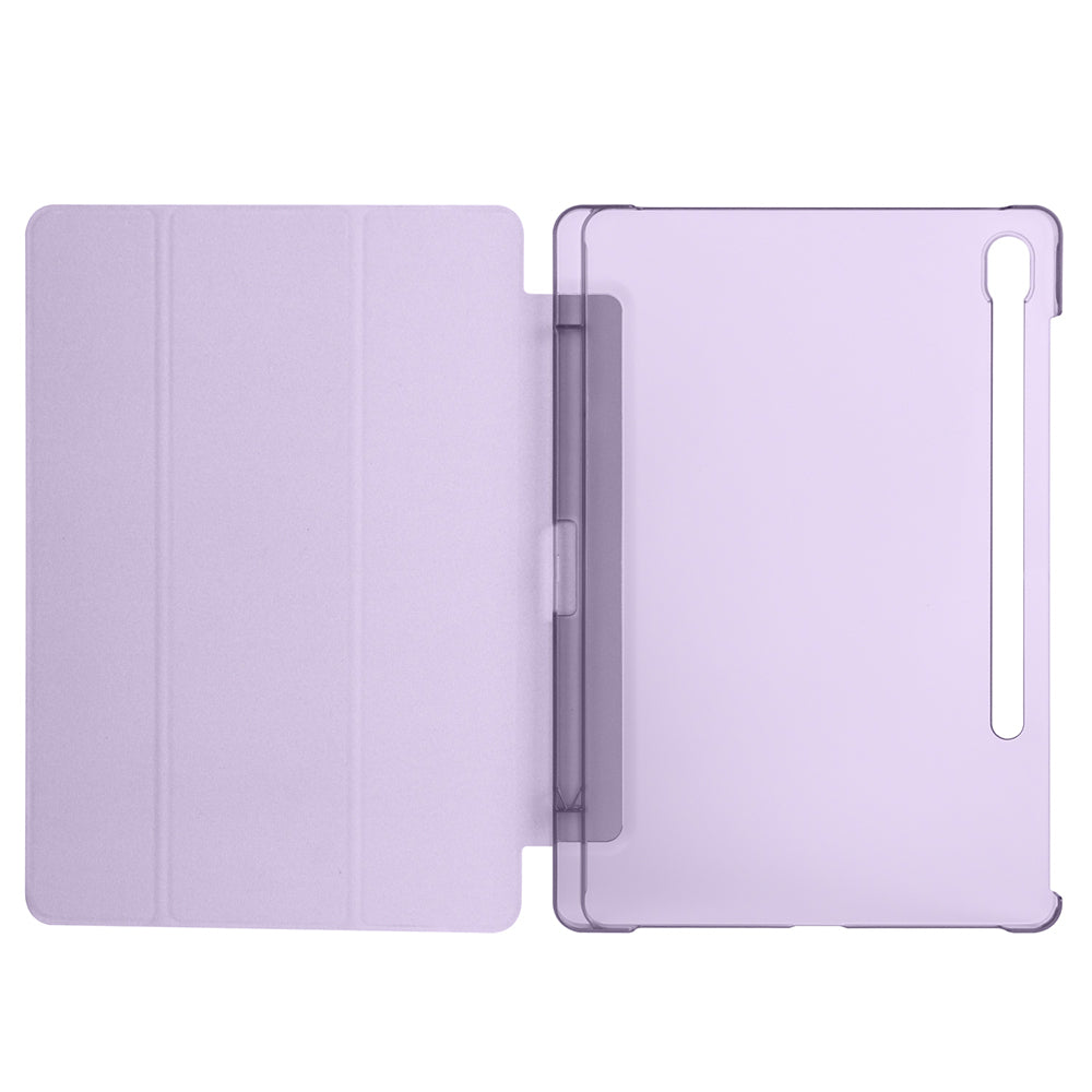 Galaxy Tab S10 FE Zore Smart Cover Kalem Bölmeli Standlı 1-1 Kılıf