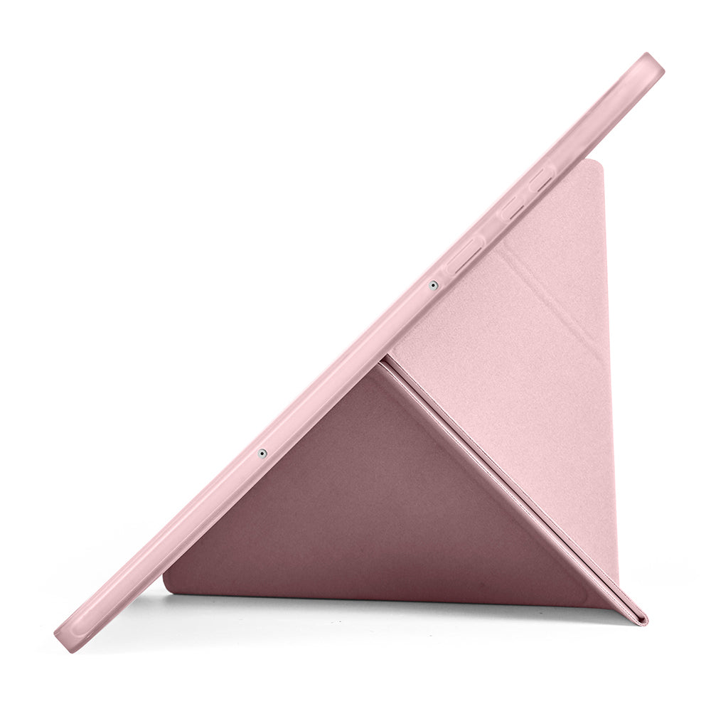 Galaxy Tab S11 Kılıf Zore Tri Folding Kalem Bölmeli Standlı Kılıf