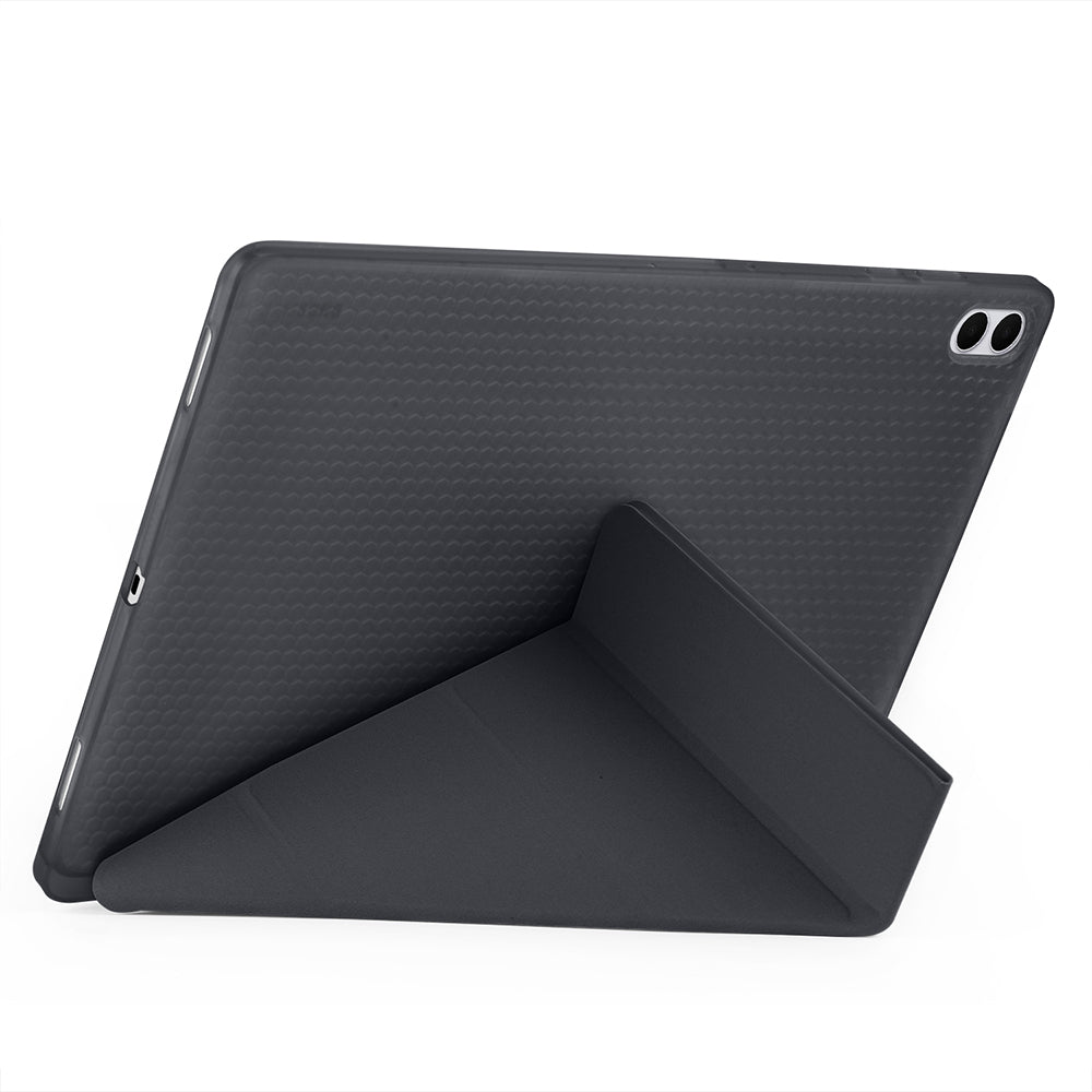 Galaxy Tab S11 Ultra Kılıf Zore Tri Folding Kalem Bölmeli Standlı Kılıf