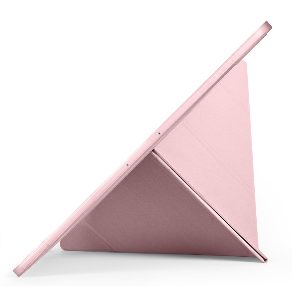 Galaxy Tab S11 Ultra Kılıf Zore Tri Folding Kalem Bölmeli Standlı Kılıf