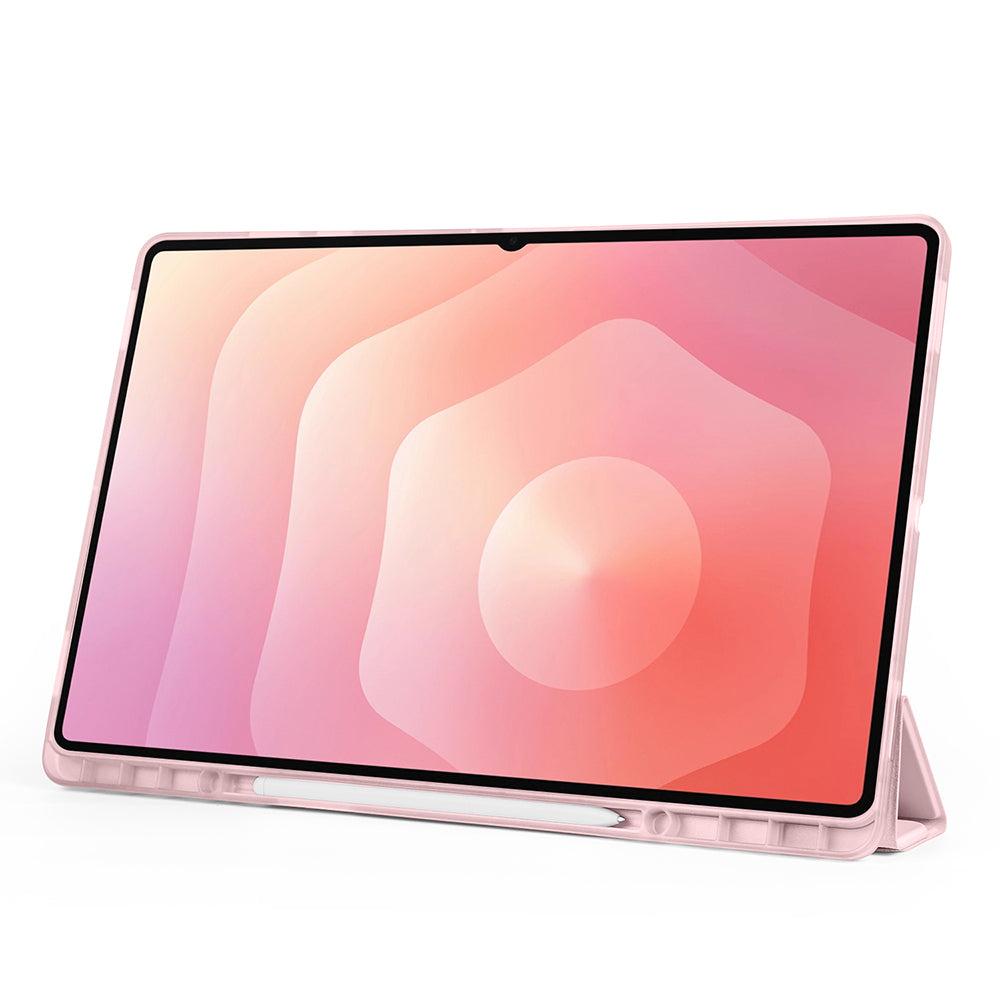 Galaxy Tab S11 Ultra Kılıf Zore Tri Folding Kalem Bölmeli Standlı Kılıf