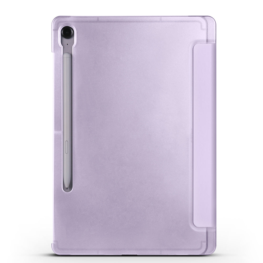 Galaxy Tab S9 FE Zore Smart Cover Kalem Bölmeli Standlı 1-1 Kılıf