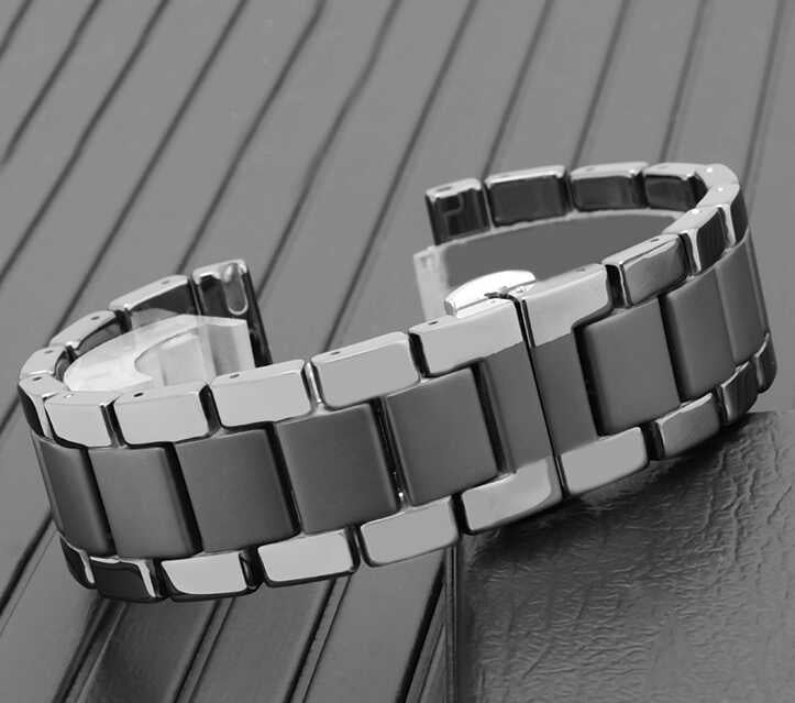 Galaxy Watch 42mm (20mm) Mat Seramik Metal Kordon