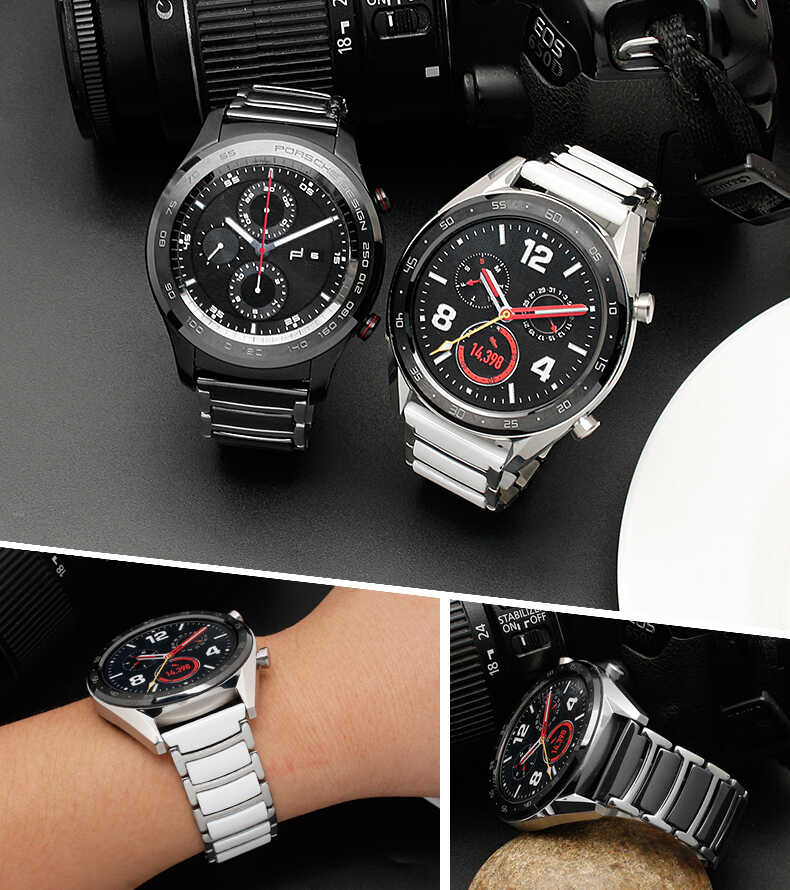 Galaxy Watch 42mm (20mm) Seramik Metal Kordon