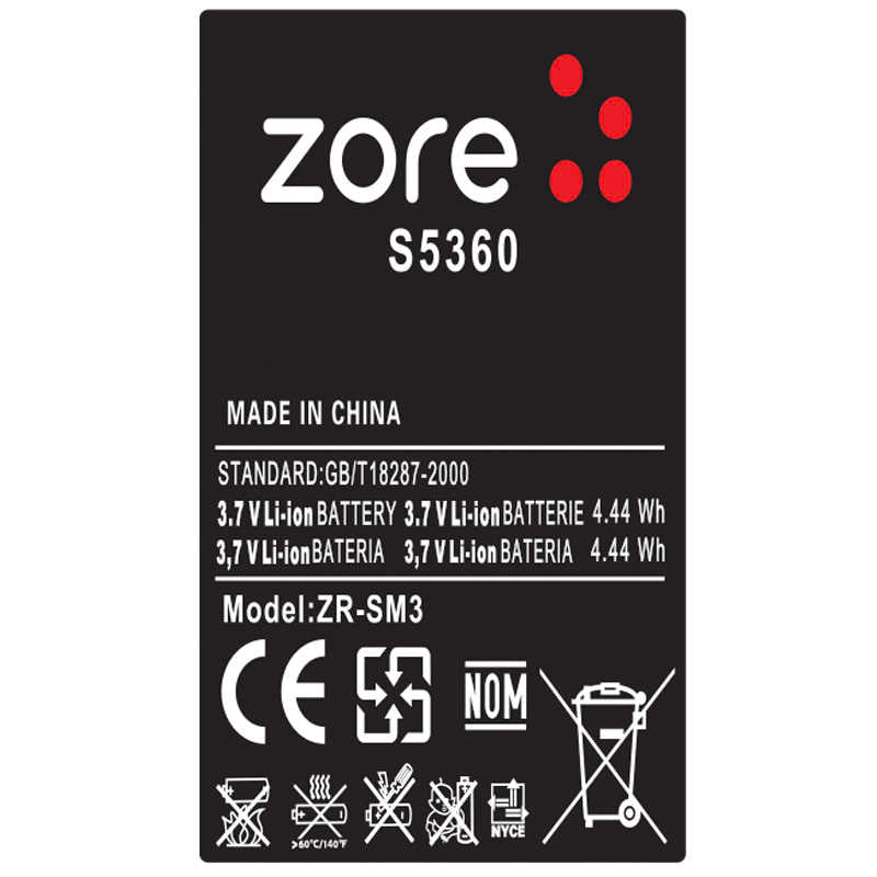 Galaxy Y S5360 Zore A Kalite Uyumlu Batarya