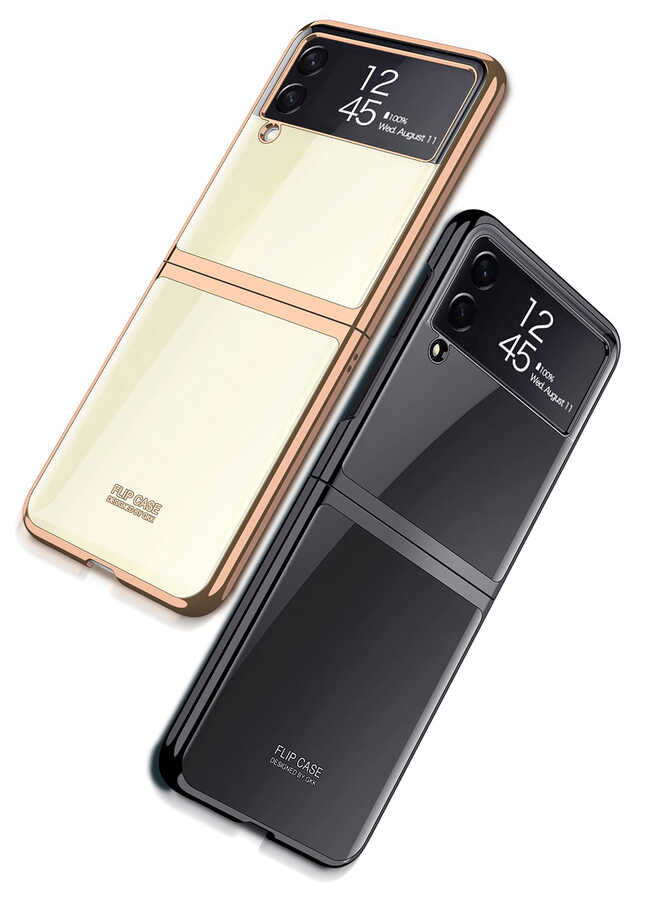 Galaxy Z Flip 3 Kılıf Zore Kıpta Kapak