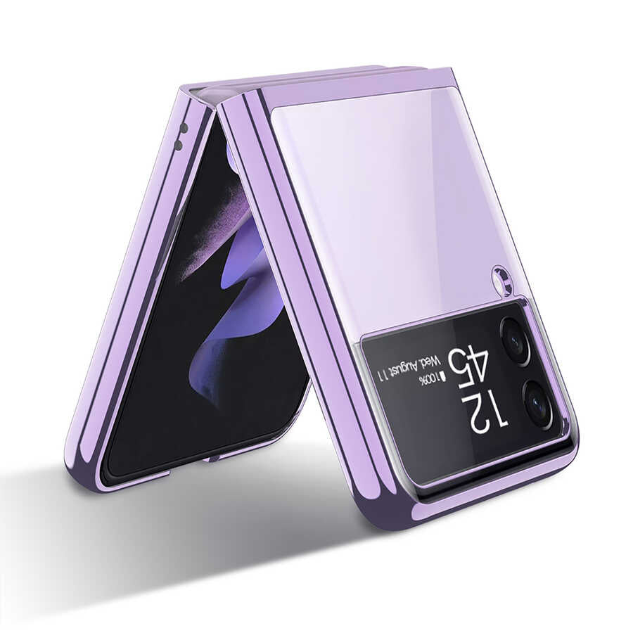 Galaxy Z Flip 3 Kılıf Zore Kıpta Kapak