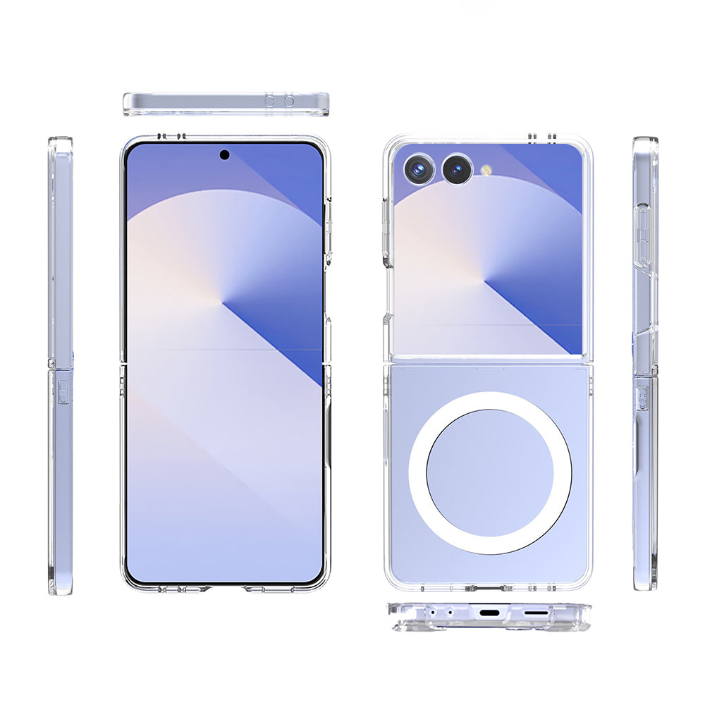 Galaxy Z Flip 7 Kılıf Kamera Korumalı M-safe Sert PC Zore Porto Kapak