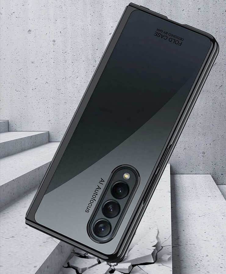 Galaxy Z Fold 3 Kılıf Zore Kıpta Kapak