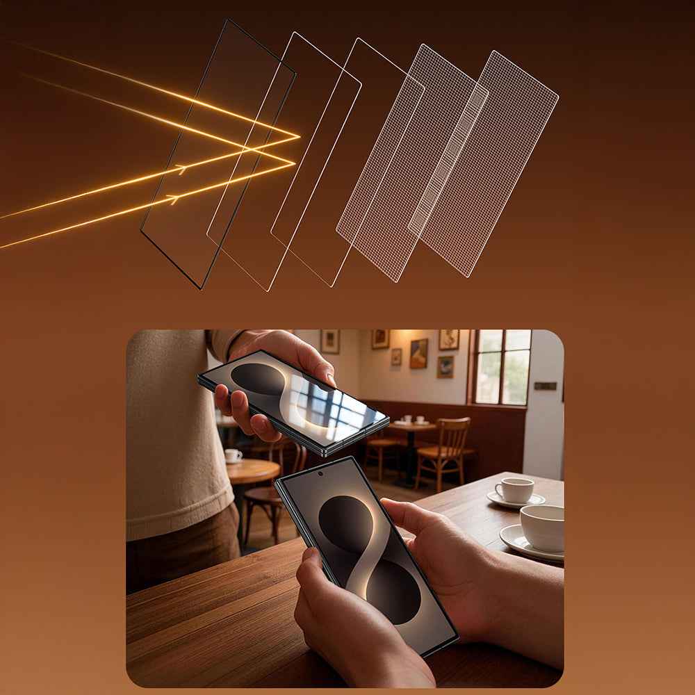 Galaxy Z Fold 7 Benks Glass Warrior AR Cam Ekran Koruyucu + Kolay Uygulama Aparatı