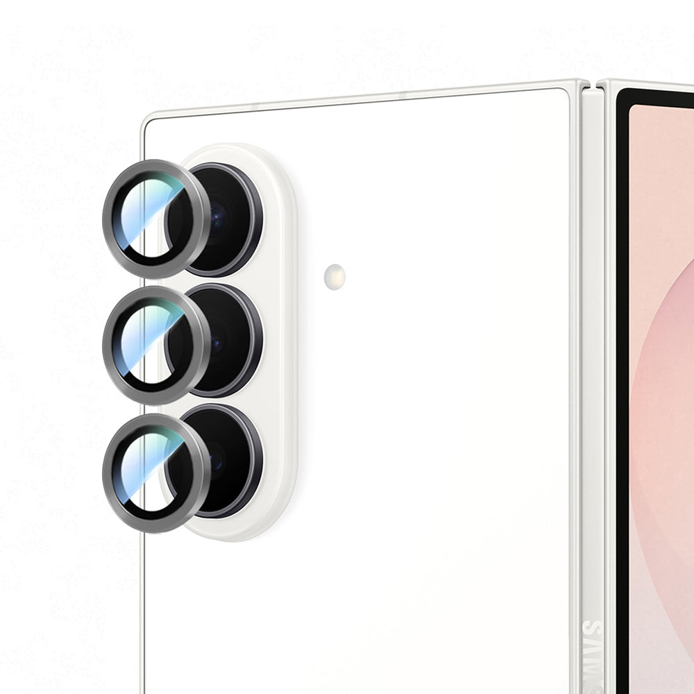 Galaxy Z Fold 7 CaseWorld Alloy Serisi Oleofobik Anti Reflective Kamera Lens Koruyucu