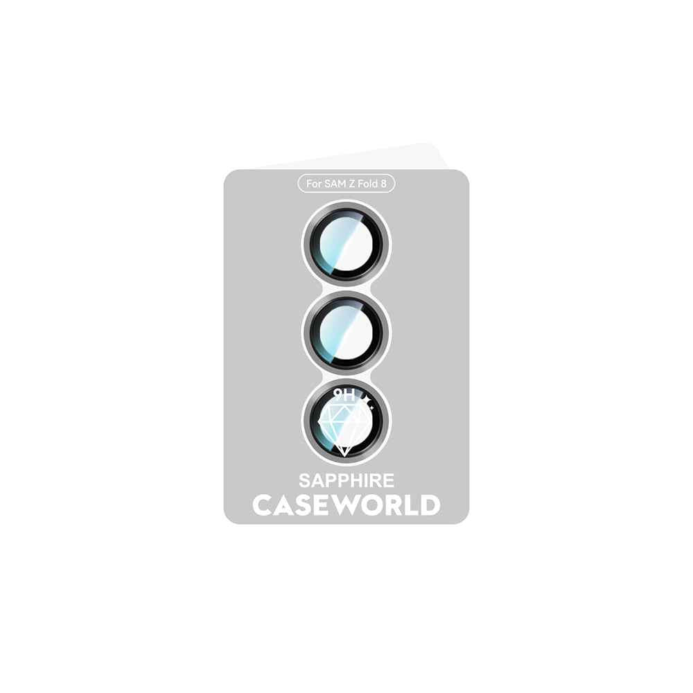 Galaxy Z Fold 7 CaseWorld Alloy Serisi Oleofobik Anti Reflective Kamera Lens Koruyucu