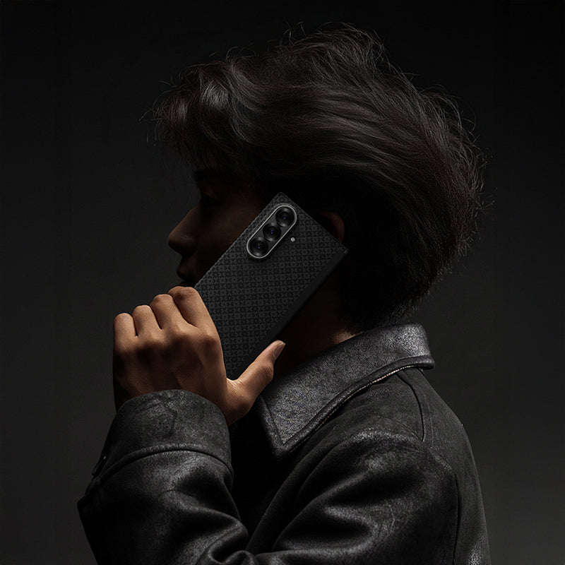 Galaxy Z Fold 7 Kılıf M-Safe Şarj Özellikli Benks ArmorAir ArmorGrid Serisi Kevlar Kapak