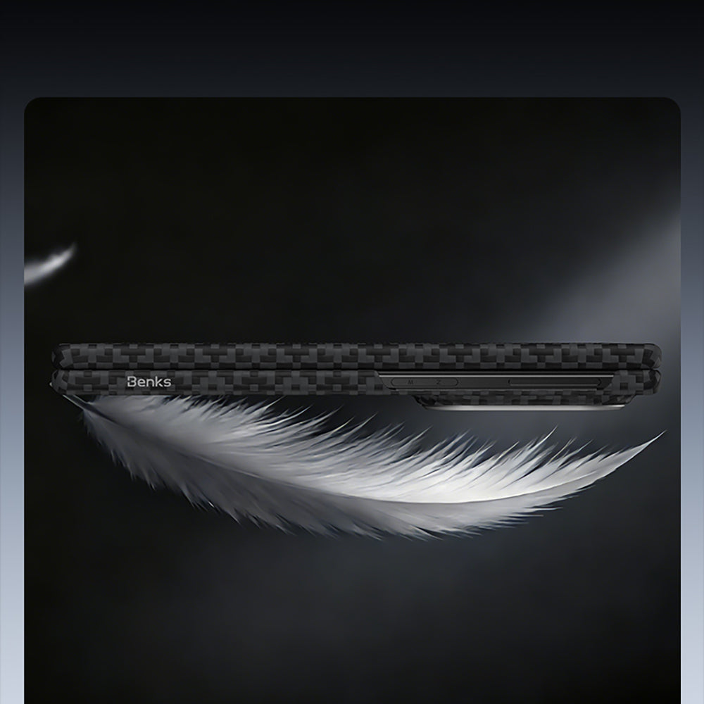 Galaxy Z Fold 8 Benks ArmorAir ArmorGrid Grand Combo Üçlü Aksesuar Seti (Ön Arka Kevlar Karbon Kapak + Ekran Koruyucu)