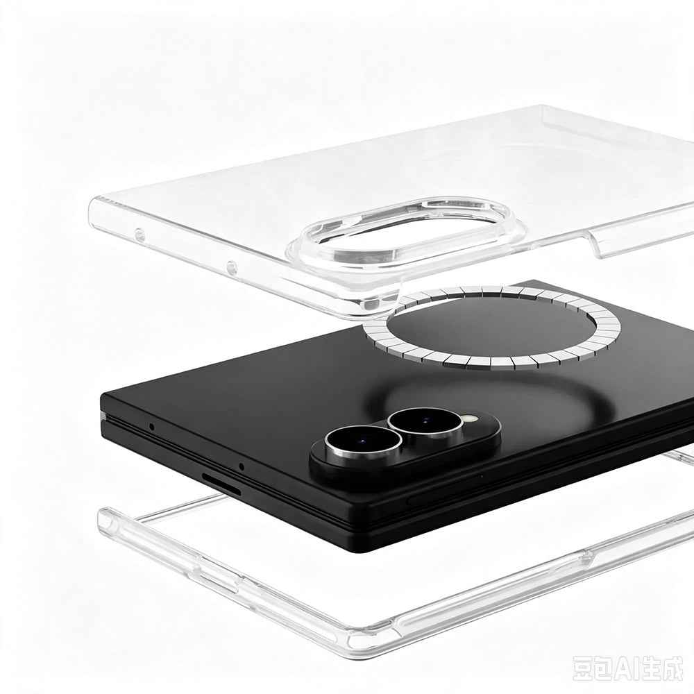 Galaxy Z Fold 8 Kılıf Kamera Korumalı M-safe Sert PC Zore Porto Kapak