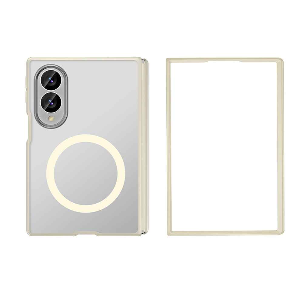 Galaxy Z Fold 8 Kılıf M-safe Şarj Özellikli Arkası Mat Sert PC Wlons Vena Kapak
