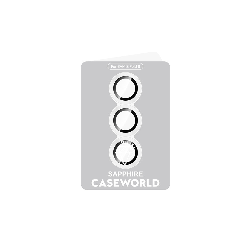 Galaxy Z Fold 8 Ultra CaseWorld Alloy Serisi Oleofobik Anti Reflective Kamera Lens Koruyucu