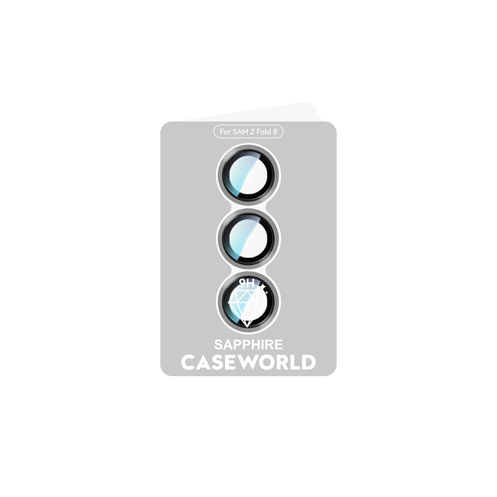 Galaxy Z Fold 8 Ultra CaseWorld Alloy Serisi Oleofobik Anti Reflective Kamera Lens Koruyucu