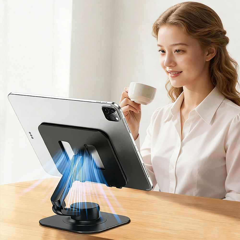 Go Des GD-HD378 Ayarlanabilir Katlanabilir 360 Derece Dönebilen Telefon ve Tablet Standı