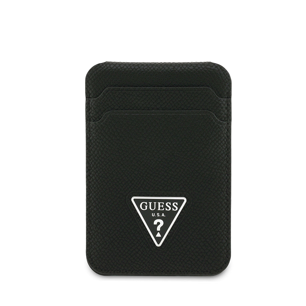 Guess Orjinal Lisanslı 2 Hazneli Üçgen Logolu Standlı Magnetik Kartlık
