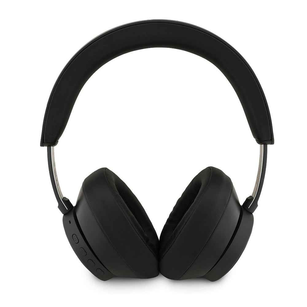 Guess Orjinal Lisanslı ENC Üçgen Logolu Saffiano Kulak Üstü Bluetooth Kulaklık