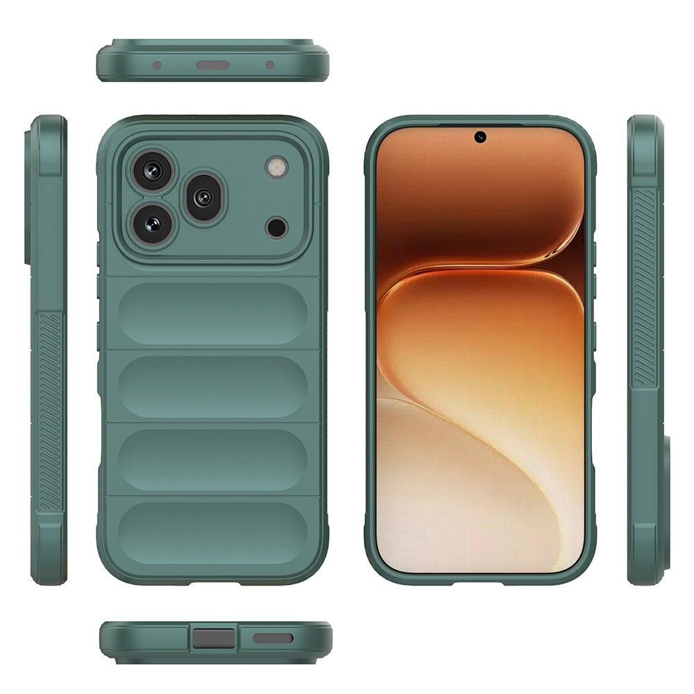 Honor 600 Pro 5G Kılıf Esnek TPU Oyuklu Arka Yüzey Tasarımlı Zore Etnik Silikon Kapak