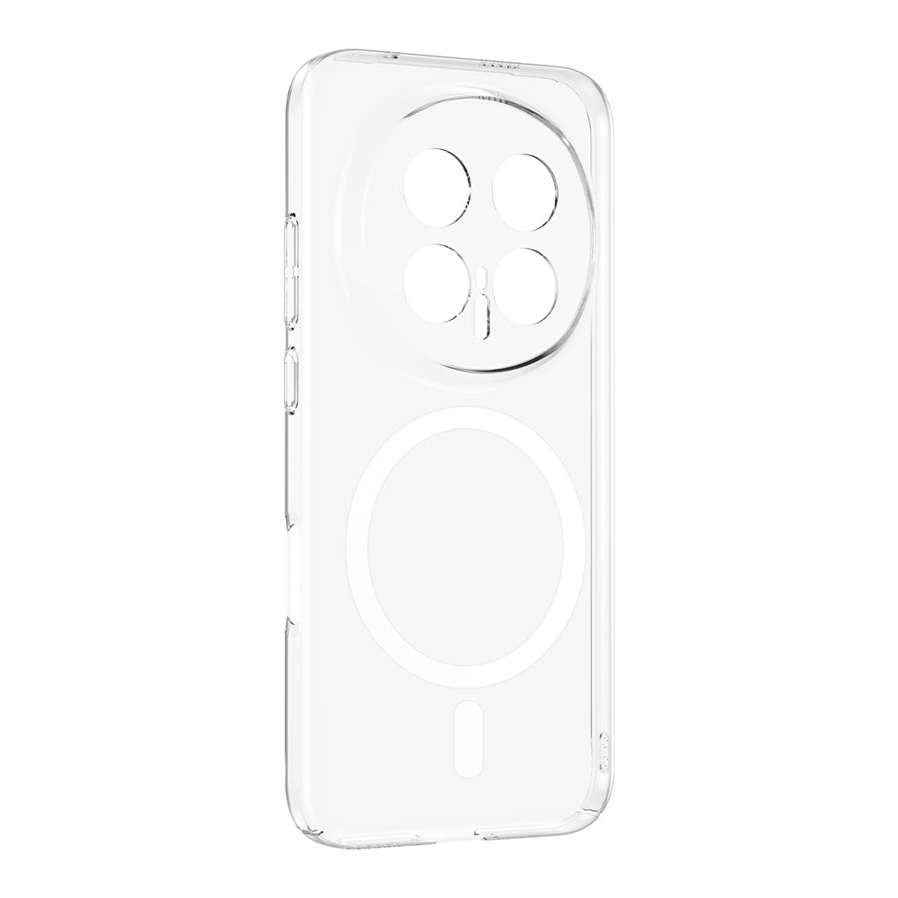 Honor Magic 8 Pro Kamera Korumalı M-Safe Şarj Özellikli Şeffaf Zore London Sert PC Kapak