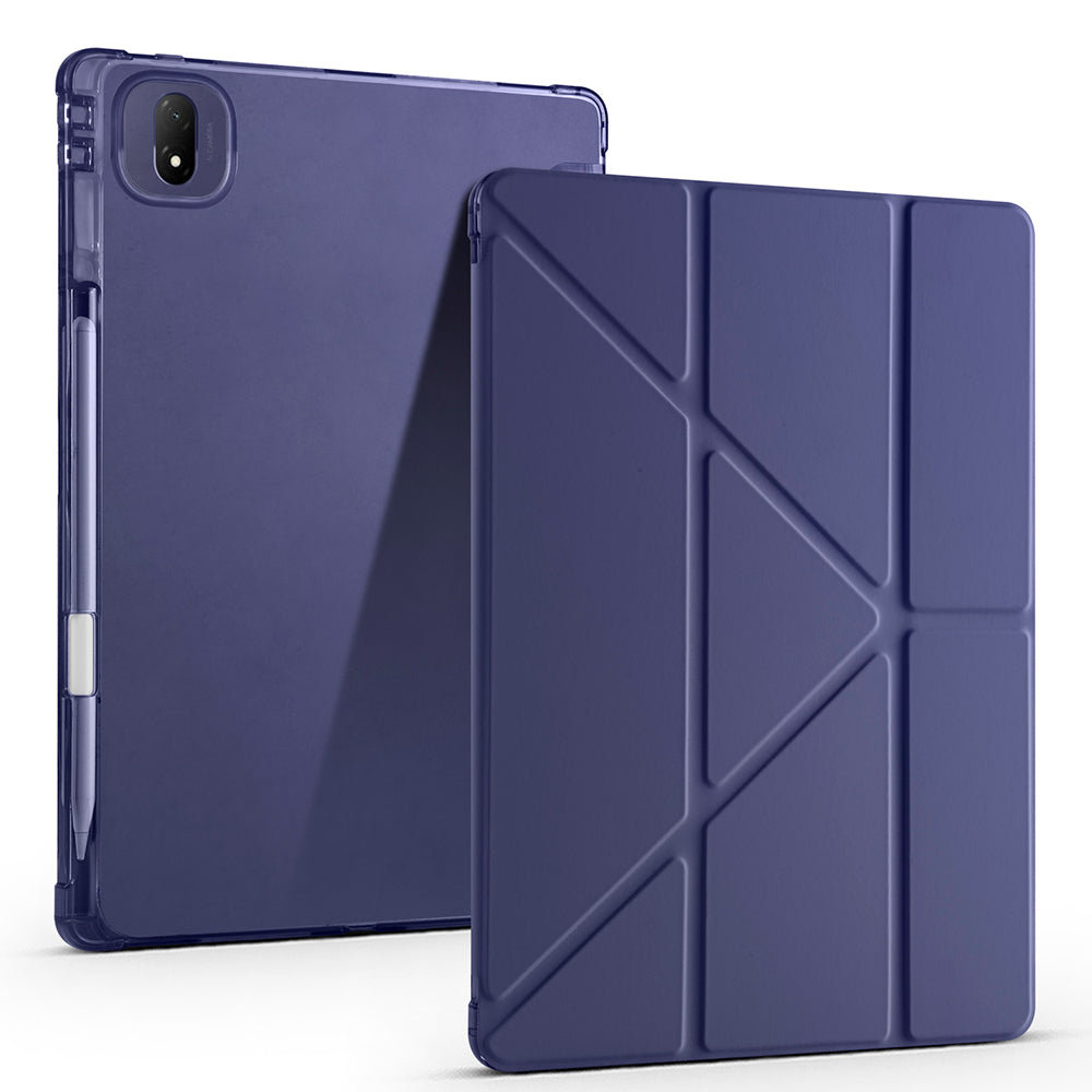 Honor MagicPad 2 Kılıf Zore Tri Folding Kalem Bölmeli Standlı Kılıf