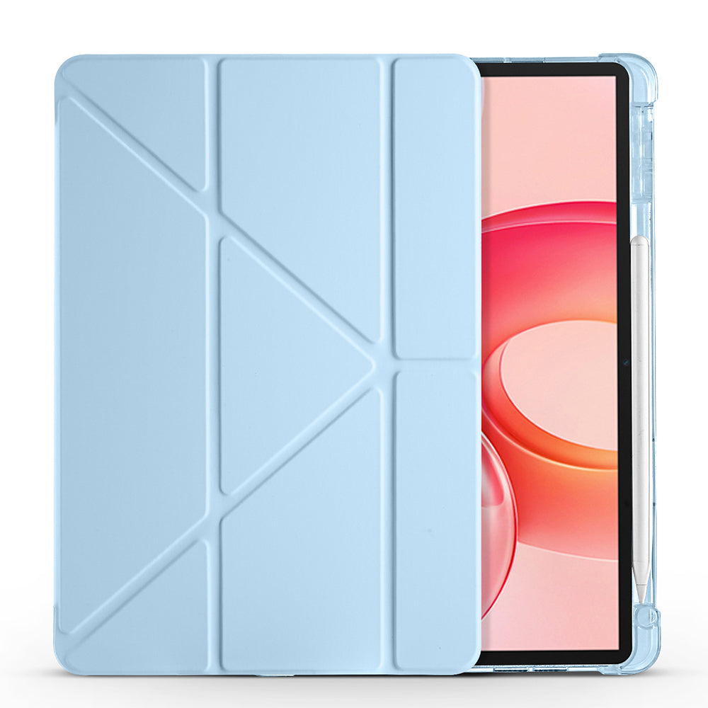 Honor Pad 10 12.1 Kılıf Zore Tri Folding Kalem Bölmeli Standlı Kılıf