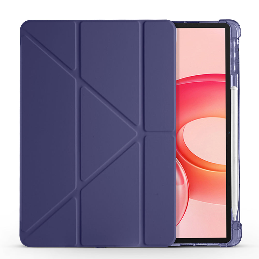 Honor Pad 10 12.1 Kılıf Zore Tri Folding Kalem Bölmeli Standlı Kılıf
