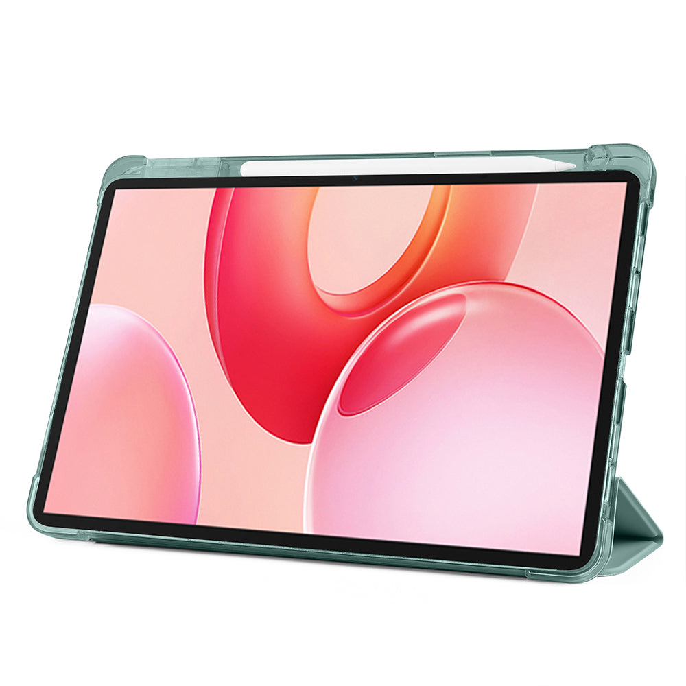 Honor Pad 10 12.1 Kılıf Zore Tri Folding Kalem Bölmeli Standlı Kılıf