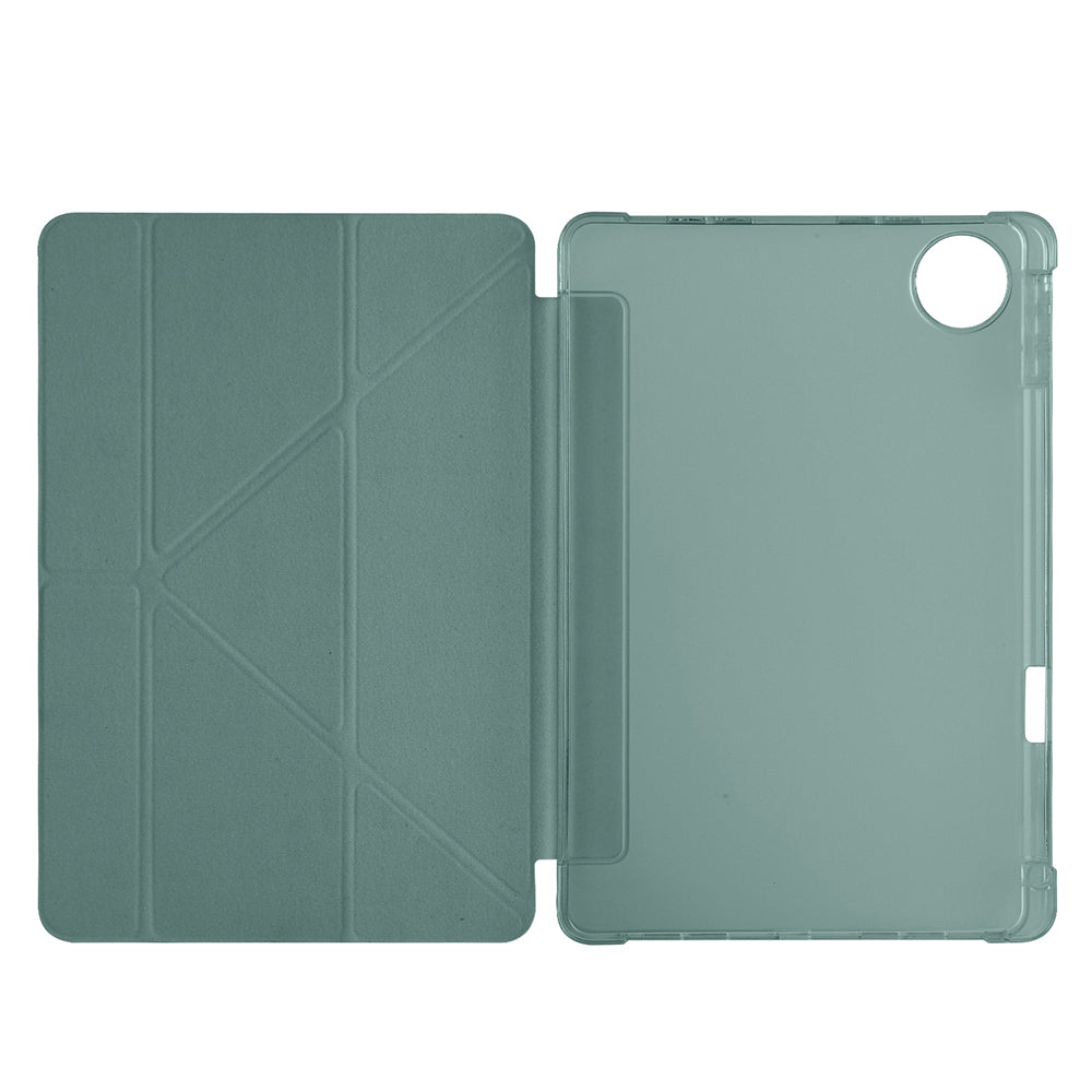 Honor Pad 10 12.1 Kılıf Zore Tri Folding Kalem Bölmeli Standlı Kılıf