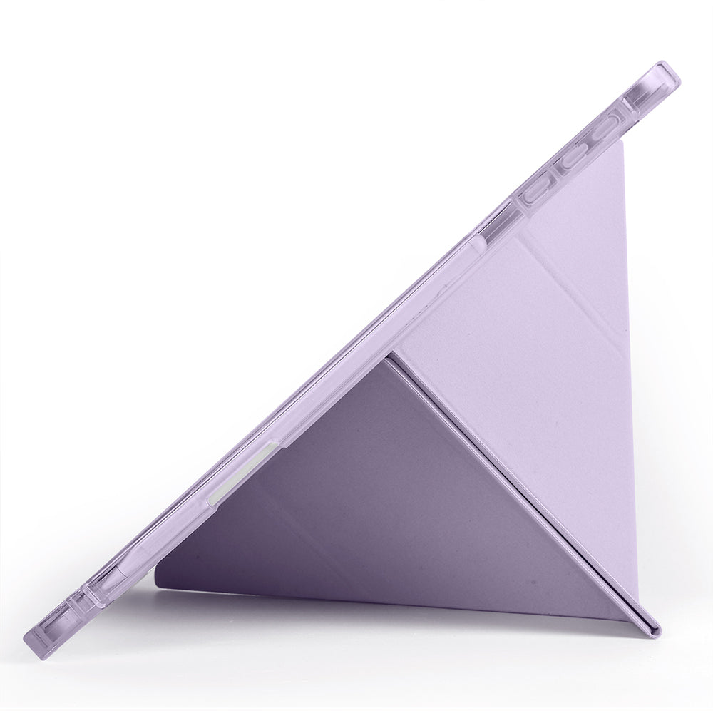 Honor Pad 10 12.1 Kılıf Zore Tri Folding Kalem Bölmeli Standlı Kılıf