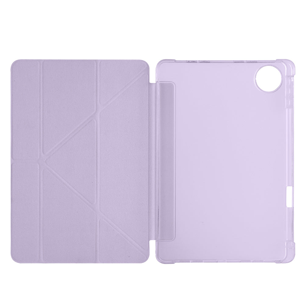 Honor Pad 10 12.1 Kılıf Zore Tri Folding Kalem Bölmeli Standlı Kılıf