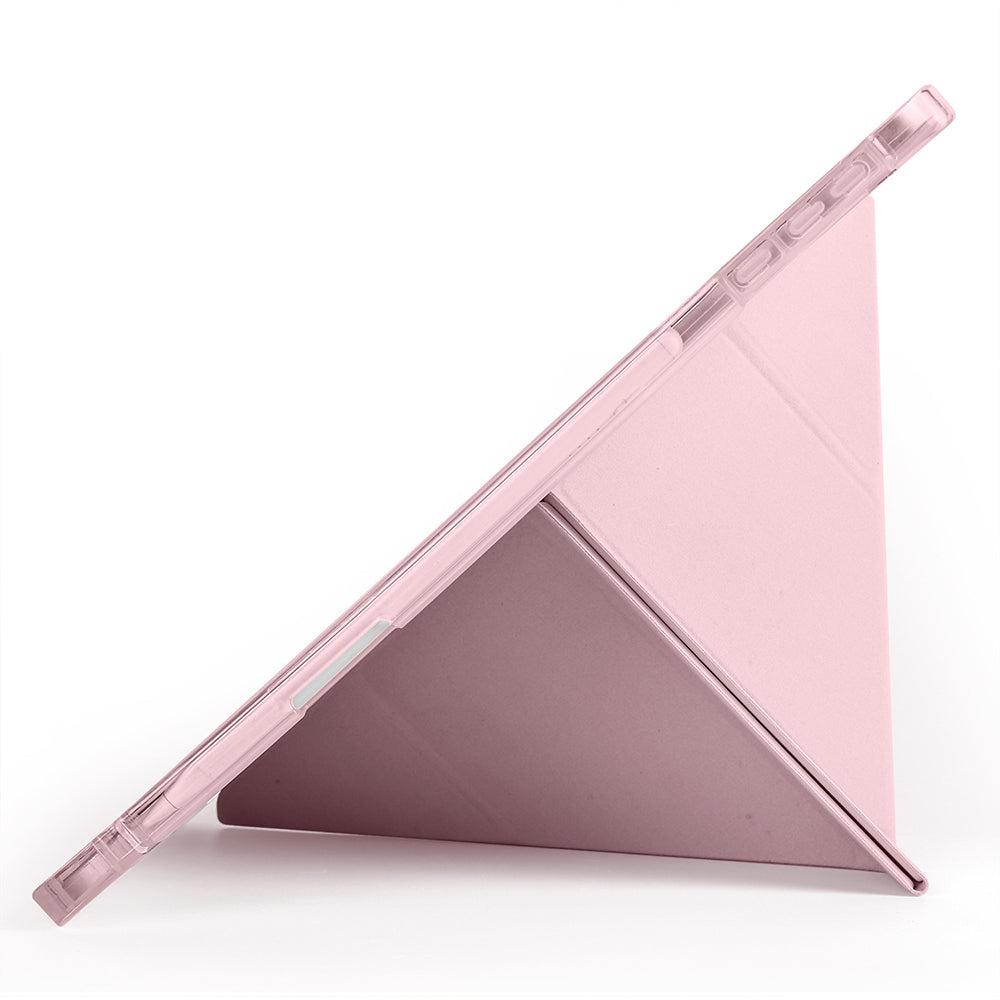 Honor Pad 10 12.1 Kılıf Zore Tri Folding Kalem Bölmeli Standlı Kılıf