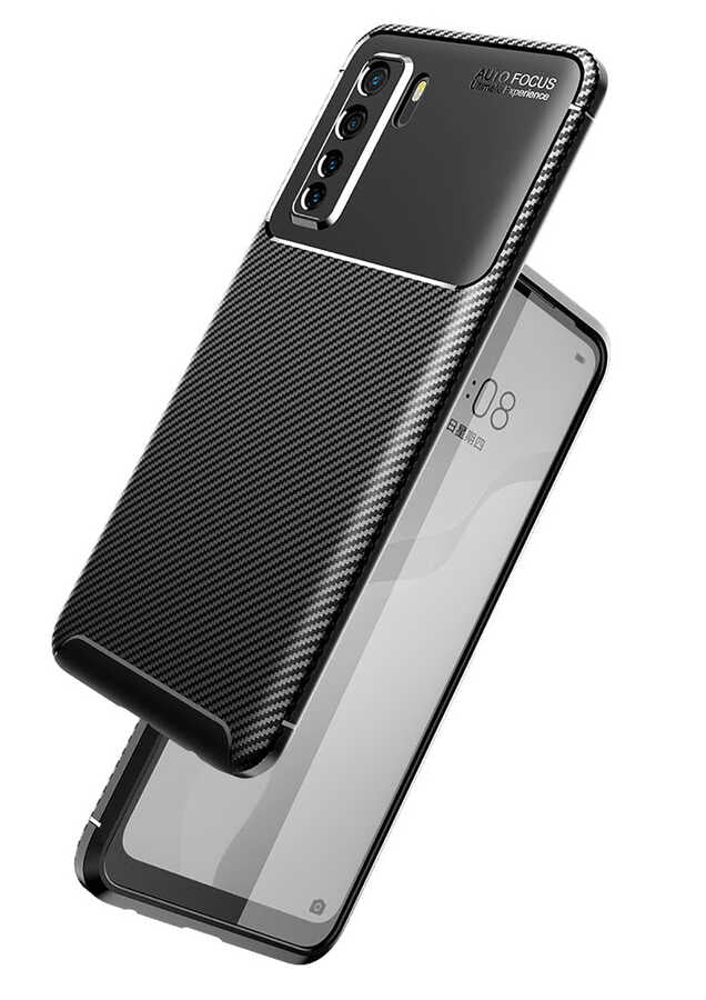 Huawei P40 Lite 5G Kılıf Zore Negro Silikon Kapak