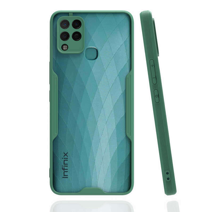 İnfinix Hot 10T Kılıf Zore Parfe Kapak