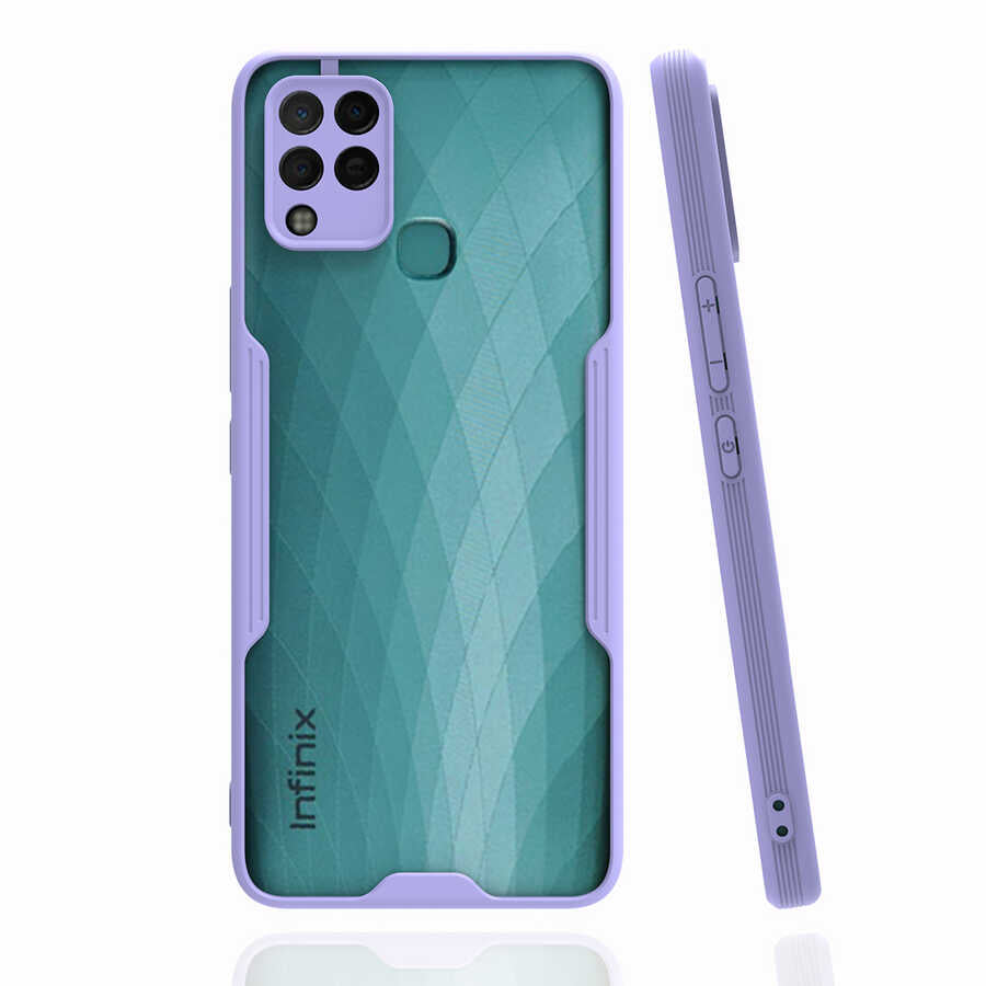İnfinix Hot 10T Kılıf Zore Parfe Kapak