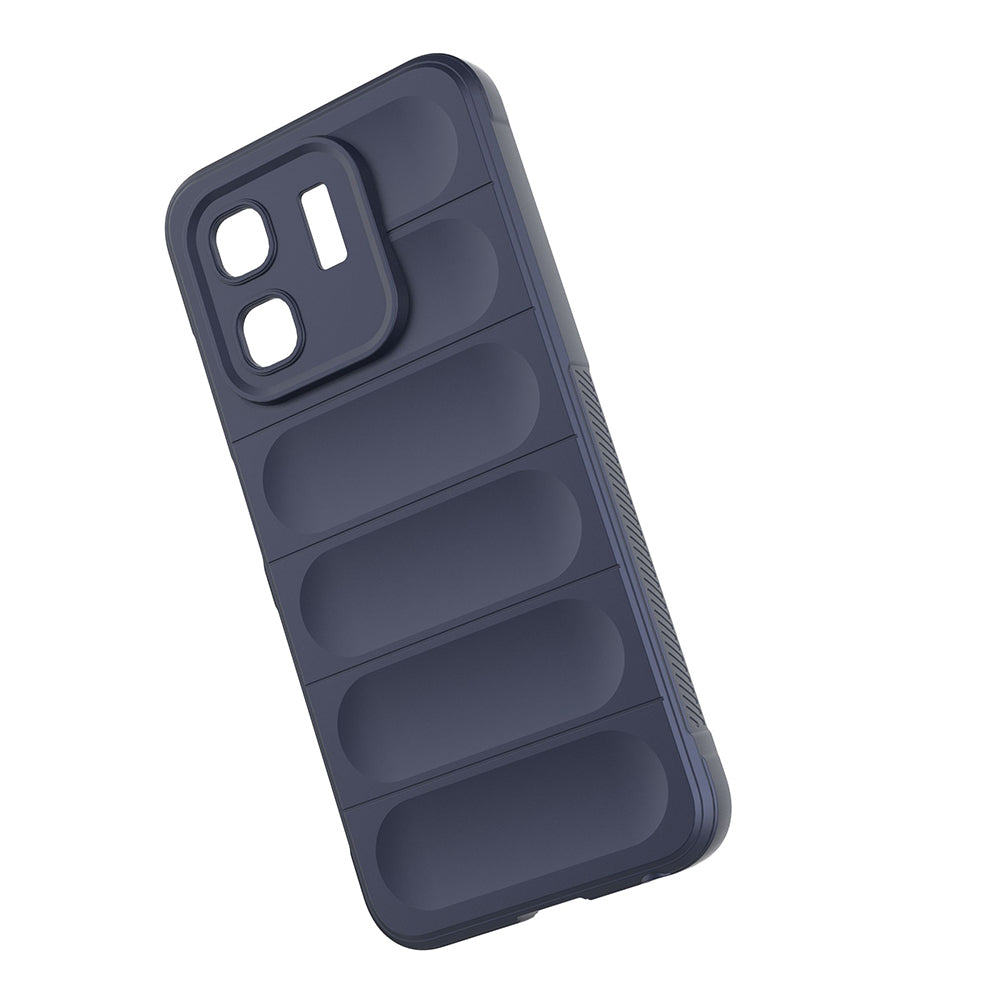 İnfinix Smart 9 Kılıf Esnek TPU Oyuklu Arka Yüzey Tasarımlı Zore Etnik Silikon Kapak