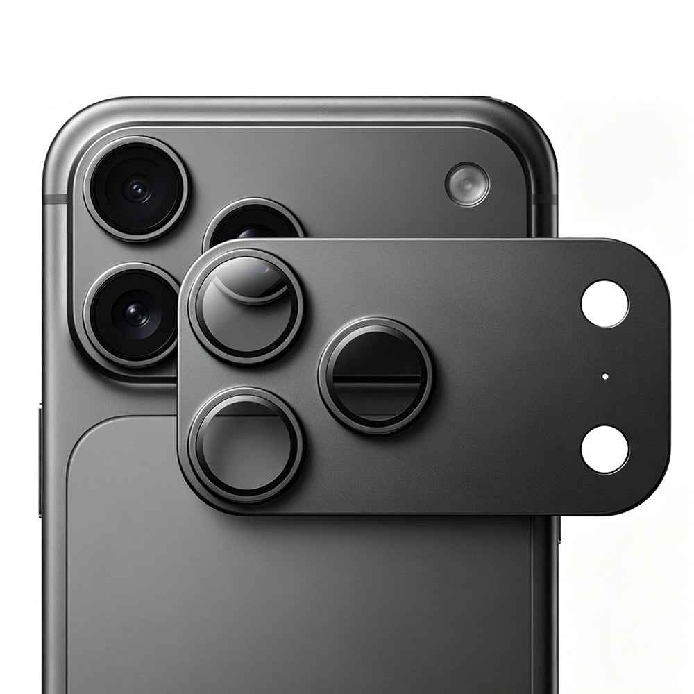 iPhone 18 Pro Max Mohseven Sapphire Alüminyum Safir Kamera Lens Koruyucu
