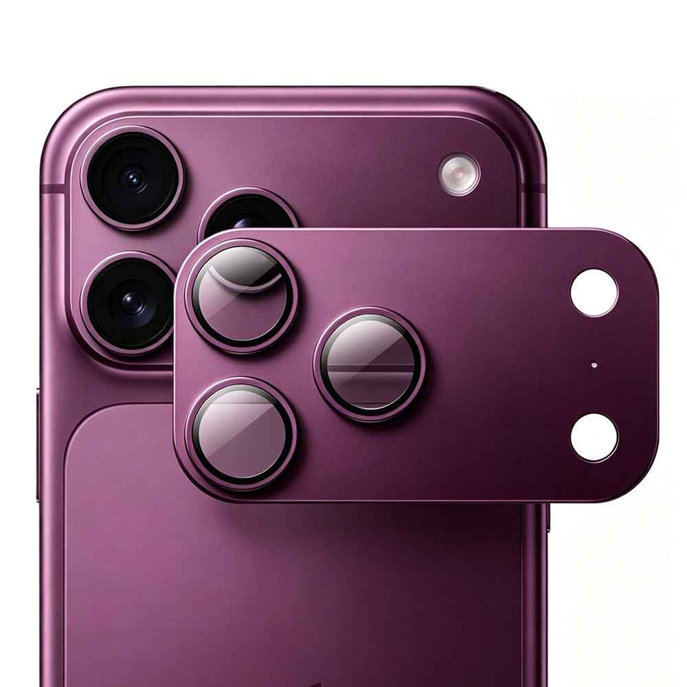 iPhone 18 Pro Max Mohseven Sapphire Alüminyum Safir Kamera Lens Koruyucu